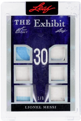 Hoja Art of Sport 2023 Lionel Messi/3 sellado de fábrica Foto 1 de 2