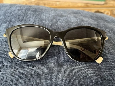 Gafas Ralph Lauren para mujer negras doradas RA 5201 109013 54 mm monturas para ojos de gato Foto 1 de 4