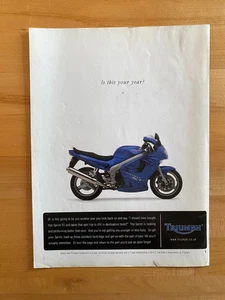 2004 Print Ad Triumph Sprint ST - Picture 1 of 1