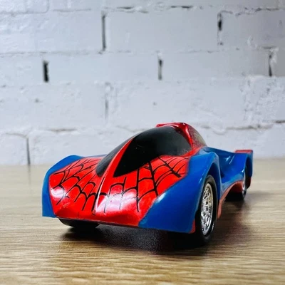 Majorette Marvel Heroes Spider-Man Personaje Coche Rojo Azul Traje 2004 Foto 1 de 4