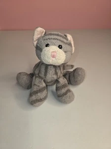 RARO Russ Luv Mascotas Tabbies Gris Rayas Gatito Gato Peluche Juguete - Imagen 1 de 8