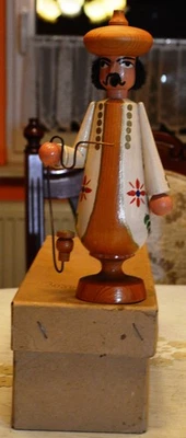 Räuchermännchen Originalkarton unbenutzt DDR Dregeno Seiffen Expertic Erzgebirge - Bild 1 von 4