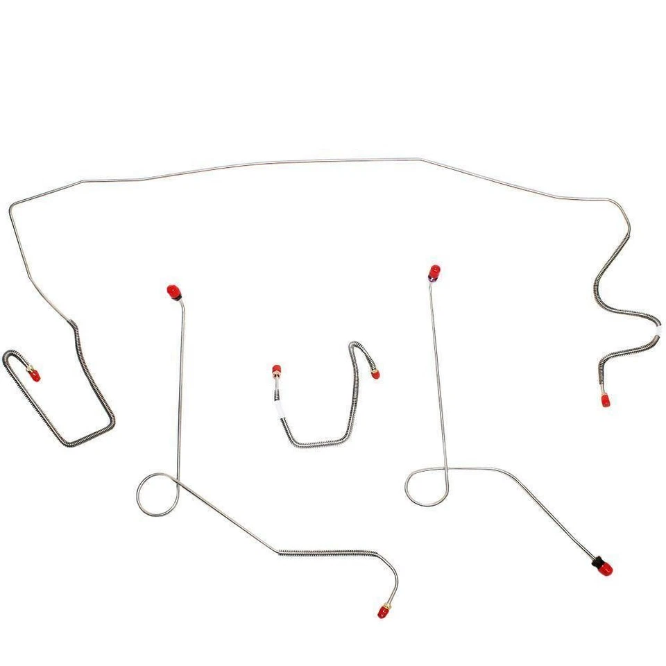 Front Brake Line Kit Fits Dodge Dart 1967-1975 w/ Disc Brakes YKT6712OM - Image 1 of 2