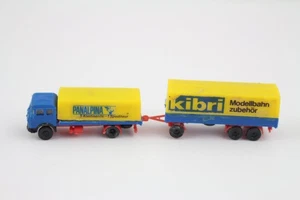 Kibri 6994 Truck Panalpina / Model Train with Trailer for Z Gauge 1:220 - Picture 1 of 1