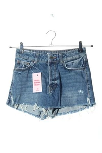 ZARA Pantalón corto de tela vaquera Mujeres Talla EU 36 azul look Street-Style - Imagen 1 de 5