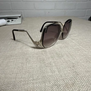 Montatura occhiali da vista oversize vintage anni 70 80 braccio a goccia solo montatura - Foto 1 di 9