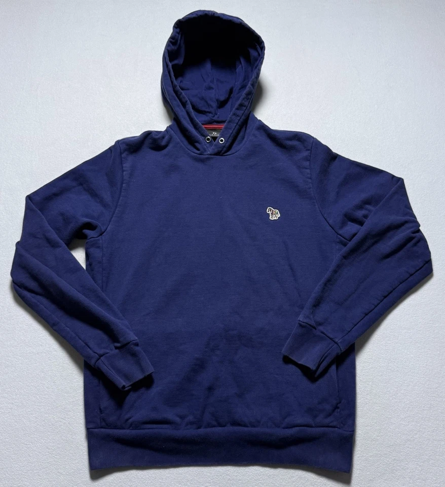 Sudadera con Capucha Paul Smith Para Hombre Grande Azul Marino Pullover Sudadera Logo Cebra Foto 1 de 4
