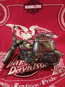 Encendedor de mesa clásico vintage para motocicleta Harley Davidson - Imagen 1 de 15
