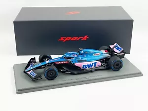 Alpine Renault BWT F1 A522 #14 Fernando Alonso Monaco GP 2022 1:18 Spark 18S750 - Picture 1 of 12
