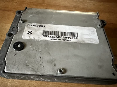 Modulo computer motore Saab 9-3 Turbo ECU ECM PCM 2003 2004 2005 2006 55353231 - Immagine 1 di 4