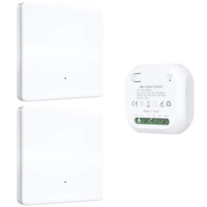 Funk Empfänger Funkschalter Licht 230V mit Sender Kabellos Lichtschalter Set~ - Bild 1 von 22