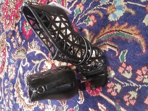 Zara Strappy Cage Wraparound Metal Heels Sandals 1388/001 Sz 6.50 - Picture 1 of 5
