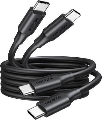 UGREEN USB C to USB C Fast Charging CablePD 100W 5A 20V USB Type C Cable - 2 Pk - Image 1 of 4