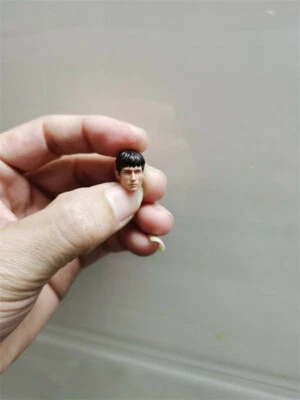 Cabeza esculpida de hombre Barry Allen Flash 1:18 tallada para cuerpo de figura de acción masculina de 3,75" Foto 1 de 4