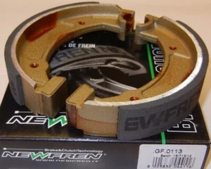 Par de zapatas de freno delanteras y traseras Moto Guzzi 125 Sport 160 Stornello 1960-on GF0113 - Imagen 1 de 1