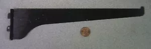 SOPORTE DE ESTANTERÍA KV #180-NEGRO-10", ACERO, NEGRO ÉBANO ACABADO GALVANIZADO - Imagen 1 de 2