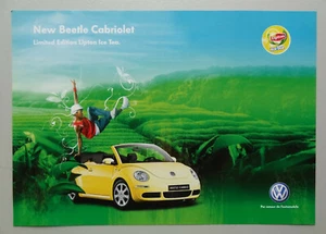 V20884 VOLKSWAGEN BEETLE MK1 CABRIOLET 'LIPTON ICE TEA' - FICHE - 02/07 - B FR - Imagen 1 de 2