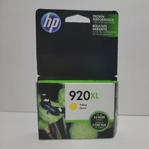 HP OEM 920XL Hochleistungs-Tintenpatrone gelb 700 Seiten Ablaufdatum: 4/2017 CD974AN NEU - Bild 1 von 3