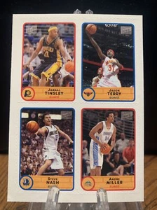 2003-04 Bazooka Four on One Stickers #5 Tinsley/Terry/Nash/Miller - Picture 1 of 2