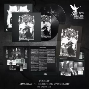 Immortal The Northern Upir’s Death PICTURE DISC Black Metal Mayhem darkthrone - Picture 1 of 2