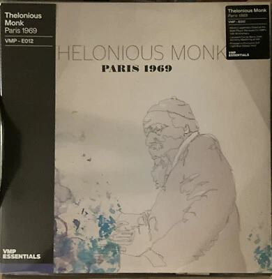 Thelonious Monk Paris 1969 Blue Note VMP Vinyl Me Please Blue 2LP New SEALED - Image 1 of 4