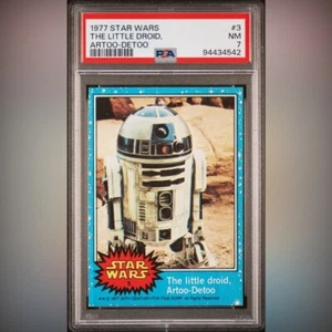 1977 Star Wars #3 The Little Droid Artoo-Detoo PSA 7 FRESHLY GRADED - Picture 1 of 3