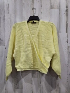 INC International Concepts Crossover Sweater Size MEDIUM*Long Balloon Sleeve*NWT - Picture 1 of 4