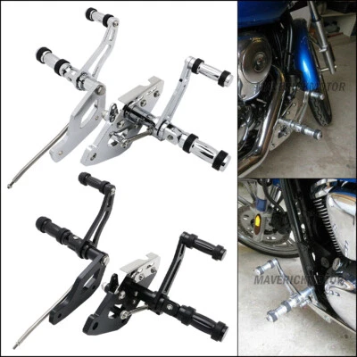 Peg de controles dianteiros 2006-22 para Kawasaki Vulcan 900 VN900 Classic LT Custom SE - Imagem 1 de 4