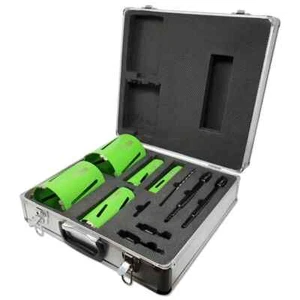 Coreplus Diamond Core Kit 7 Piece 38mm 52mm 117mm DCDKIT7 - Picture 1 of 2