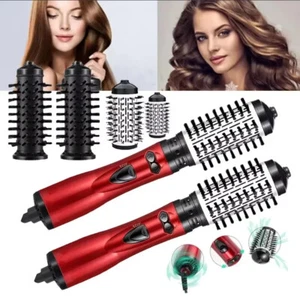 3-in-1 Hot Air Styler and Rotating Hair Dryer Comb Hair Straightener Brush - Picture 1 of 10