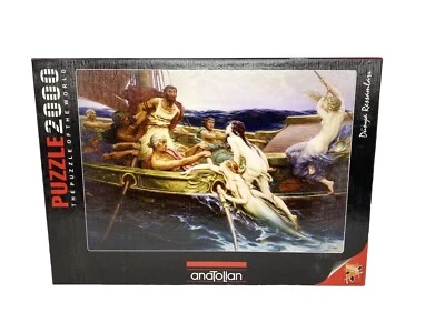 Ulysses And The Sirens 2000 Piece Puzzle - Herbert James Draper RARE - Image 1 of 4