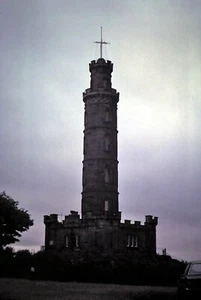 Orig Kodachrome Slide, The Nelson Monument, Edinburgh, Scotland. - Picture 1 of 1