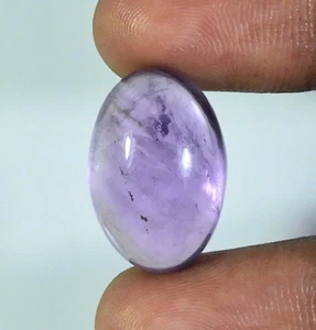 22 Cts. Piedra preciosa suelta cabujón de amatista natural forma ovalada {22x15} mm MI12-79 - Imagen 1 de 6