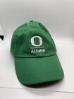 Oregon Ducks Alumni Unisex Hat Apple Green White Logo Adjustable University UO