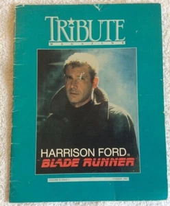 Tribute Magazine 1982 - Harrison Ford Blade Runner - Rare magazine - Imagen 1 de 12