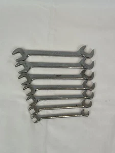 Snap On Tools 7 Piece SAE 4 Way Angle Head Wrench Set - Picture 1 of 6