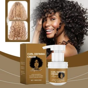 Curl Defining Cream Nourishing & Shaping Long Lastingcurly Hair Avoiding Fr GX - Picture 1 of 14