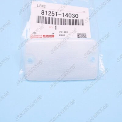 Novo OEM Genuíno TOYOTA Supra 1993-1998 Lente de Lâmpada de Tronco de Carga Traseira 81251-14030 - Imagem 1 de 4