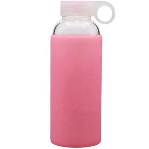 BONSON NOVEITY LANGLEBIGE WASSERFLASCHE MIT SILIKONABDECKUNG - Bild 1 von 2
