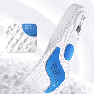 2 Pairs Arch Reducing Insoles Shoe Inserts Soft Arch Pain Relief Ankle NEW - Picture 1 of 15
