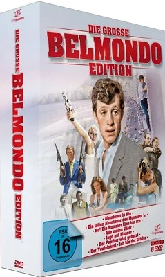 Acht Große Klassiker mit Jean-Paul Belmondo Edition [8 DVD's/Neu/OVP] - Bild 1 von 2