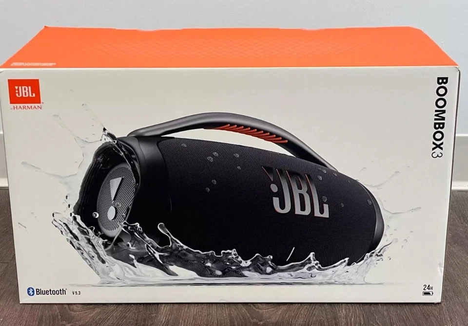 JBL Boombox 3 Portable Wireless Speaker NEW ‼️✅ - Image 1 of 1