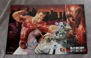 Magnus Robot Fighter 1996 Valiant Heroes Evans Acclaim Comics PROMO Poster VF - Foto 1 di 1