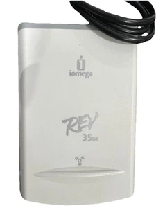 IOMEGA Rev 35Gb Hi-Speed USB2 Interface externe Festplatte mit Kabel ohne 🔌Stecker - Bild 1 von 13