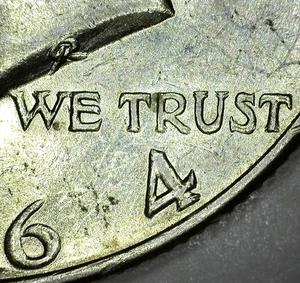 1964-D Doubled Die Obverse Kennedy Half Dollar; FS-101; Nice AU - Picture 1 of 4