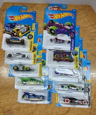 Hot Wheels Modern Race Cars Track Cars Super Fast Pack **MINT** Lot Of 10 - Image 1 of 4