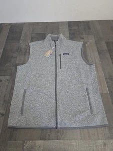 BNWT Patagonia Men's Better Sweater Fleece Vest Stonewash Gray 25582 Size XXL - Picture 1 of 17