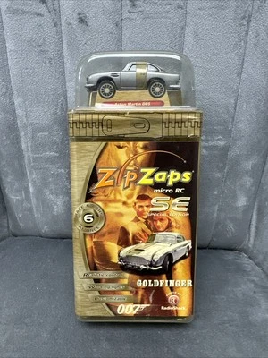 Zip Zaps GOLDFINGER 007 Micro RC SE Aston Martin DB5  NEW/Sealed - Image 1 of 4