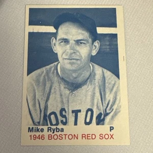 1975 TCMA 1946 Boston Red Sox Black Back Boston - MIKE RYBA - Picture 1 of 2