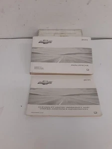 11 AVALANCHE Owners Manual - Picture 1 of 12